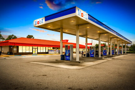 Mobil Gas Station and Strip Center