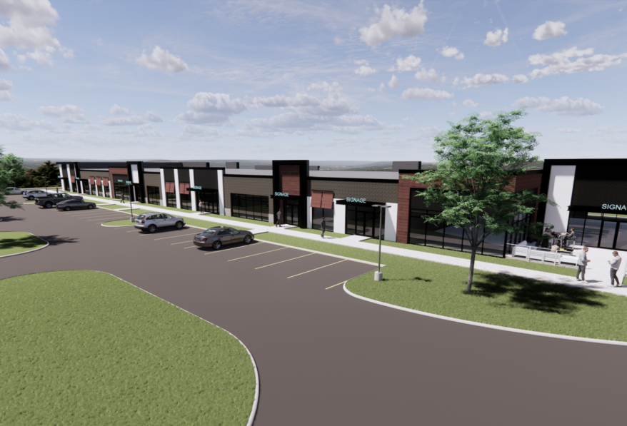 New Luxury Retail Center