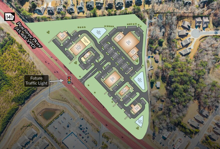 Retail Center Development Asset