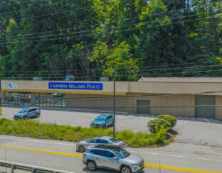 Sherwin-Williams Anchored Strip Center
