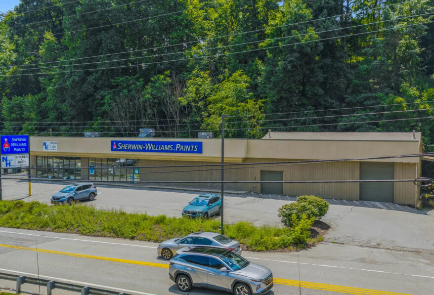 Sherwin-Williams Anchored Strip Center